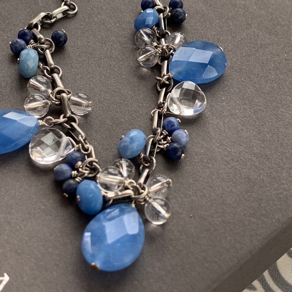 EXTREMELY RARE SILPADA Blue Quartz 925 Necklace - Picture 8 of 8